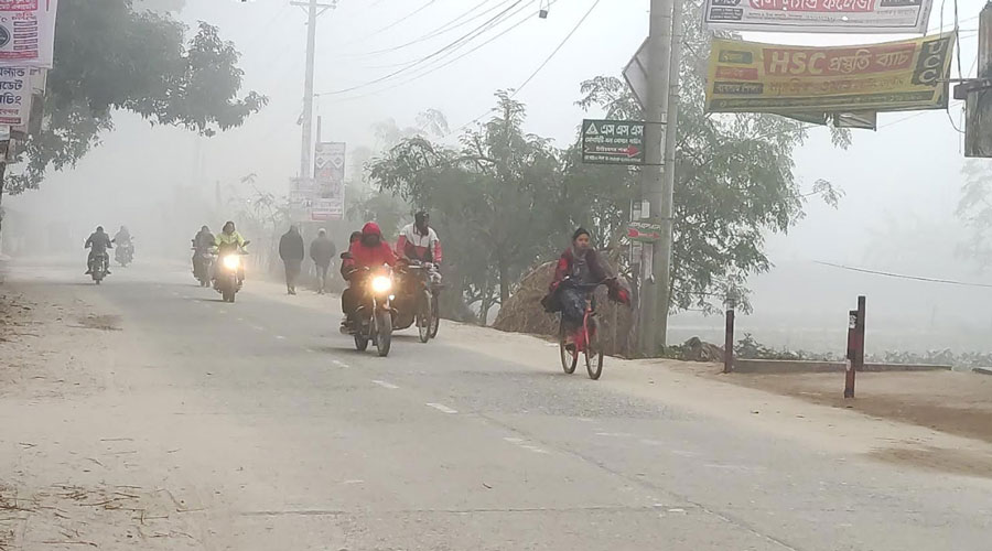 দিনাজপুরের তাপমাত্রা ১০ ডিগ্রিতে নিচে