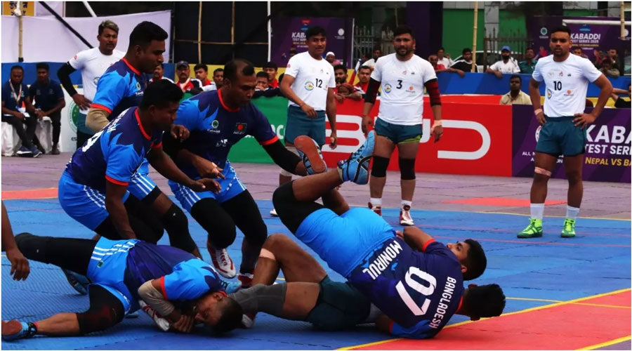 নেপালকে হারিয়ে কাবাডি সিরিজ জিতল বাংলাদেশ