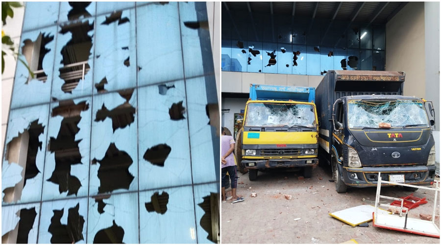 মার্চ ফর গাজা কর্মসূচিতে যোগ না দেওয়ায় ২ কারখানায় ভাঙচুর