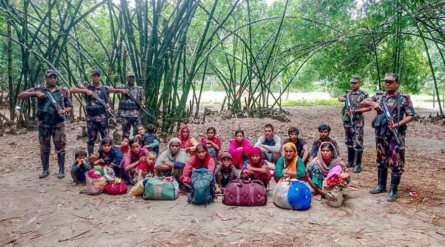 মাটিরাঙ্গা সীমান্ত দিয়ে আরও ১৩ জনকে পুশ-ইন 
