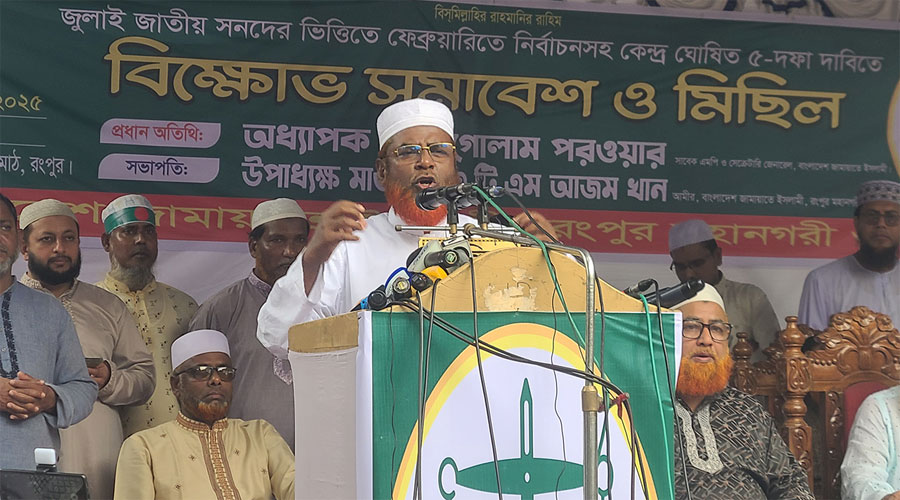 পিআর পদ্ধতি নিয়ে গণভোট আয়োজনের দাবি জামায়াত
