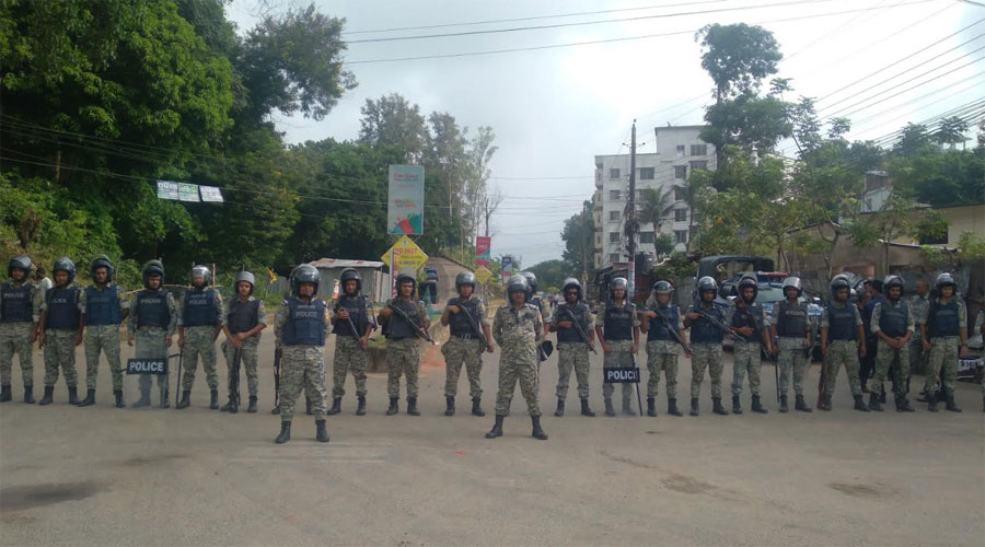 থমথমে খাগড়াছড়ি, ১৪৪ ধারা বলবৎ