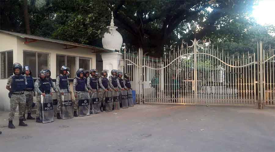 শেখ হাসিনার মামলার রায় ঘিরে ট্রাইব্যুনালের নিরাপত্তা জোরদার