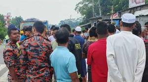ঢাকা-মাওয়া এক্সপ্রেসওয়ে অবরোধ 
