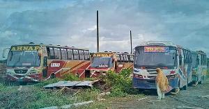 এখনও ফাঁকা পূর্বাচল বাস ডিপো