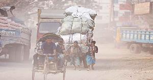 বায়ুদূষণে শীর্ষে কিনশাসা, ঢাকা অবস্থান কত