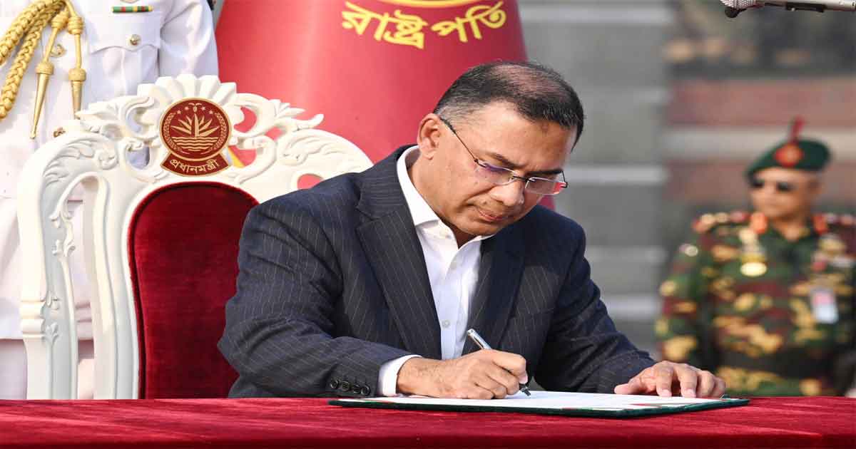 প্রধানমন্ত্রী তারেক রহমান, ছবিঃ সংগৃহীত 