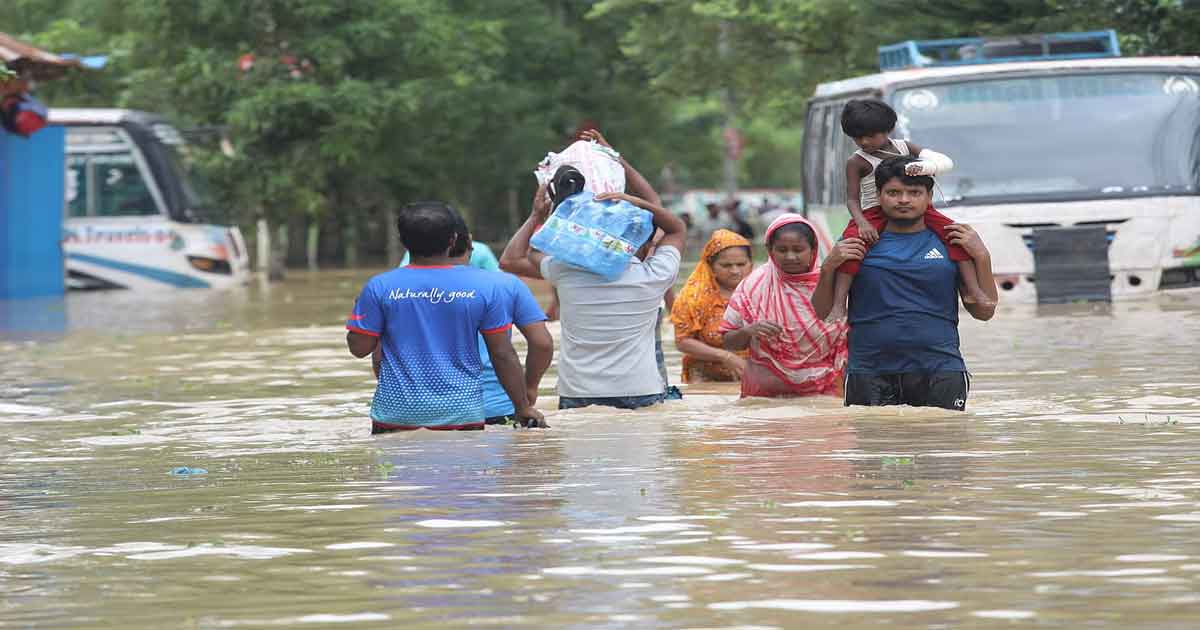 আগামী ২ দিন ভারী বৃষ্টির আভাস, ৯ জেলায় স্বল্পমেয়াদি বন্যার শঙ্কা
