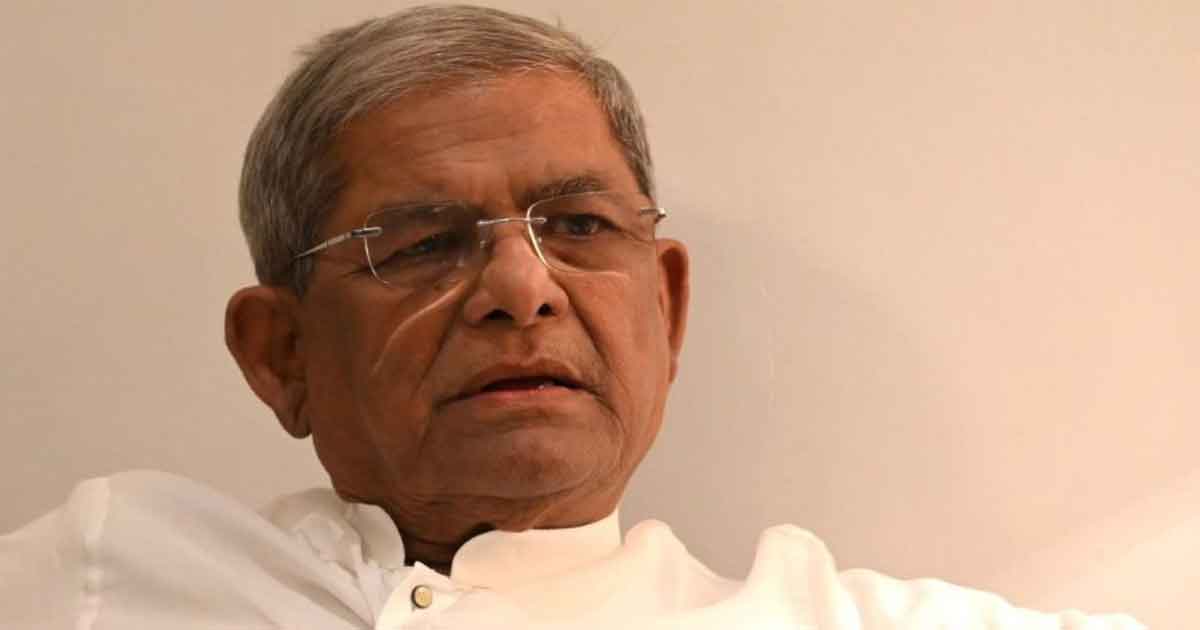 মির্জা ফখরুল ইসলাম আলমগীর, ছবিঃ সংগৃহীত 