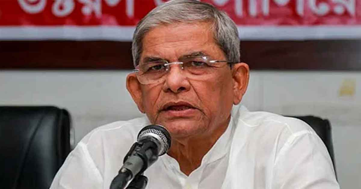 সরকার থেকে পদত্যাগ করলেন মির্জা ফখরুল
