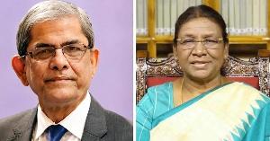 রাষ্ট্রপতি মির্জা ফখরুলকে অভিনন্দন জানালেন ভারতের রাষ্ট্রপতি