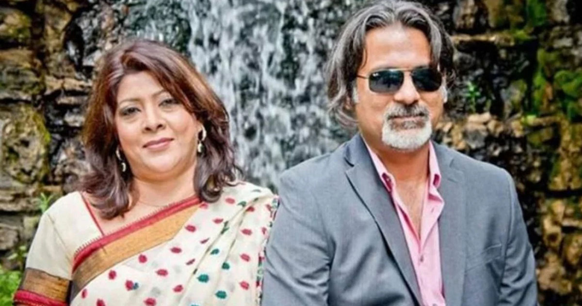 যুবলীগের চেয়ারম্যান শেখ ফজলে শামস পরশ ও তার স্ত্রী নাহিদ সুলতানা, ছবি: সংগৃহীত