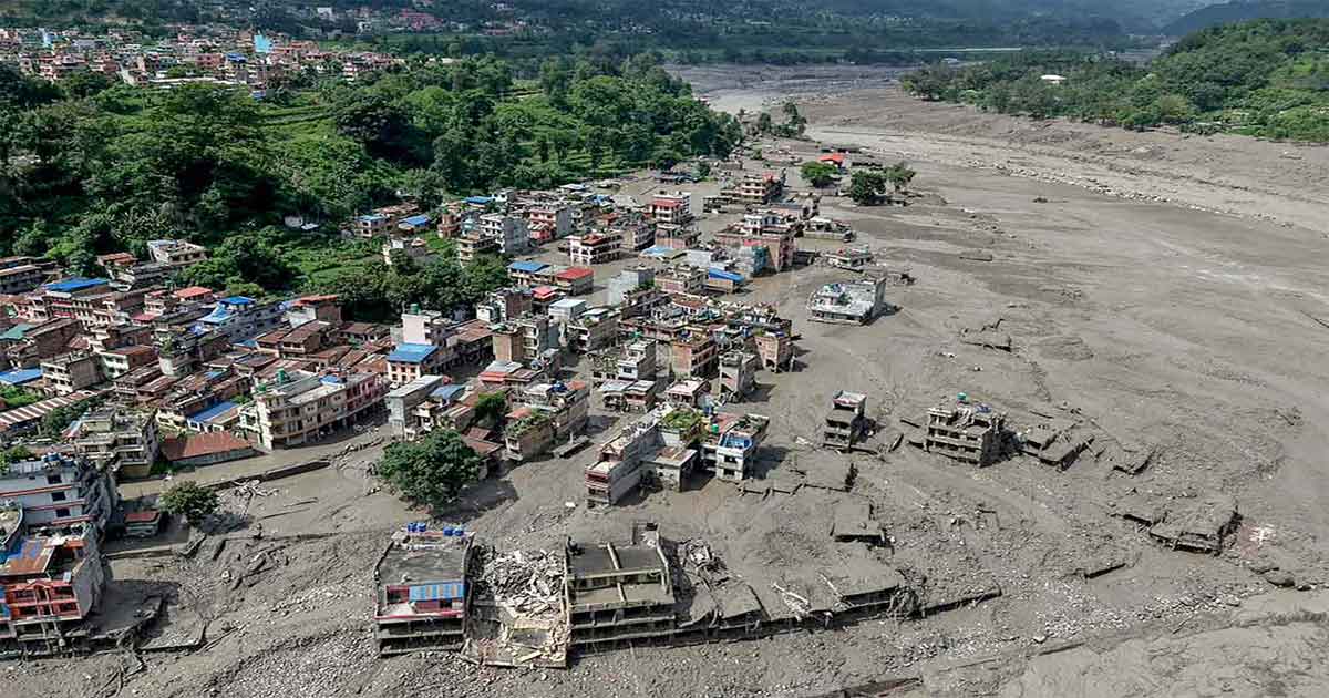 নেপালে নতুন করে বন্যার ঝুঁকি