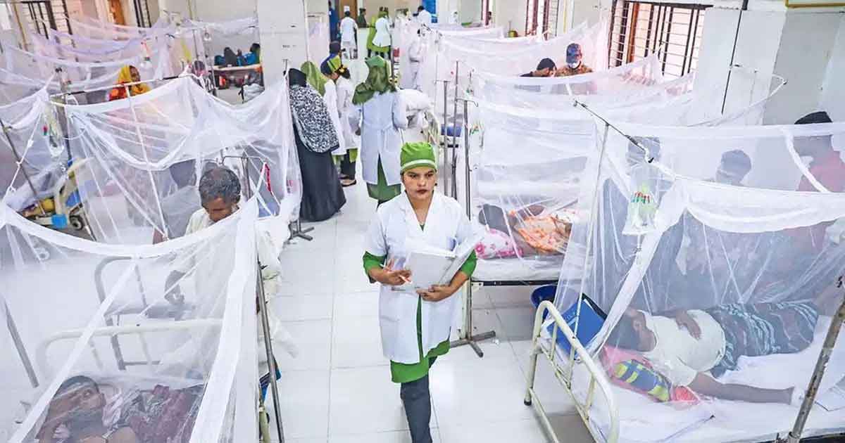 হাসপাতালে ডেঙ্গু রোগী, ছবিঃ সংগৃহীত 