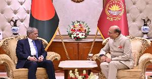 ভারতের সঙ্গে অমীমাংসিত ইস্যু সমাধানের আহ্বান রাষ্ট্রপতির