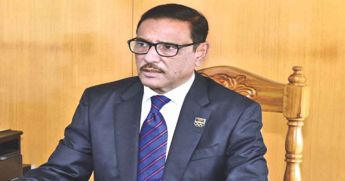 ওবায়দুল কাদের, ছবিঃ সংগৃহীত 