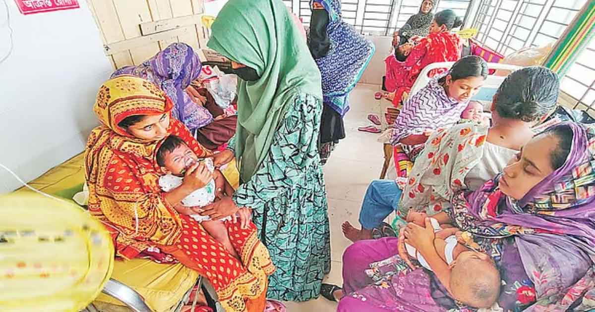 হাম উপসর্গে ২৪ ঘণ্টায় আরও ৬ জনের মৃত্যু, ছবিঃ সংগৃহীত 