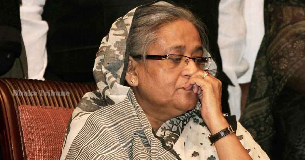 ক্ষমতাচ্যুত প্রধানমন্ত্রী শেখ হাসিনা, ছবিঃ সংগৃহীত 
