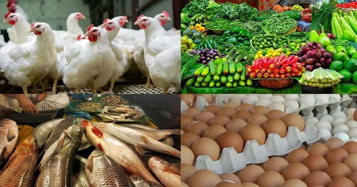 রাজধানীর বাজারের চিত্র, ছবিঃ সংগৃহীত 