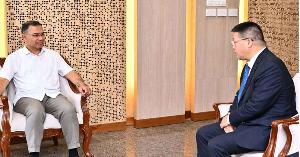 প্রধানমন্ত্রীর সঙ্গে চীনা রাষ্ট্রদূতের বিদায়ী সাক্ষাৎ