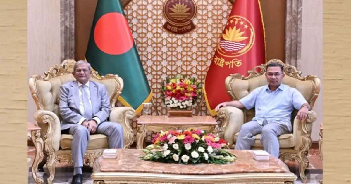 রাষ্ট্রপতির সঙ্গে প্রধানমন্ত্রীর সাক্ষাৎ