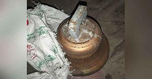 চার্চ থেকে চুরি হওয়া ৭০ কেজির পিতলের ঘণ্টা উদ্ধার