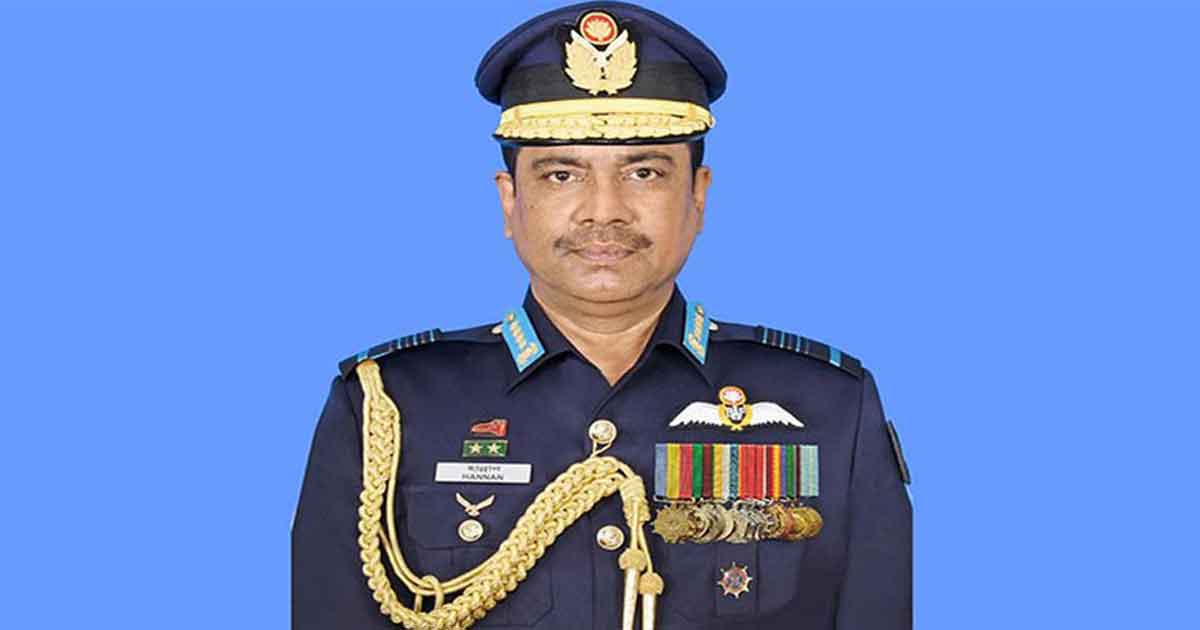 বিমানবাহিনীর সাবেক প্রধান এয়ার ভাইস মার্শাল শেখ আব্দুল হান্নান, ছবিঃ সংগৃহীত 