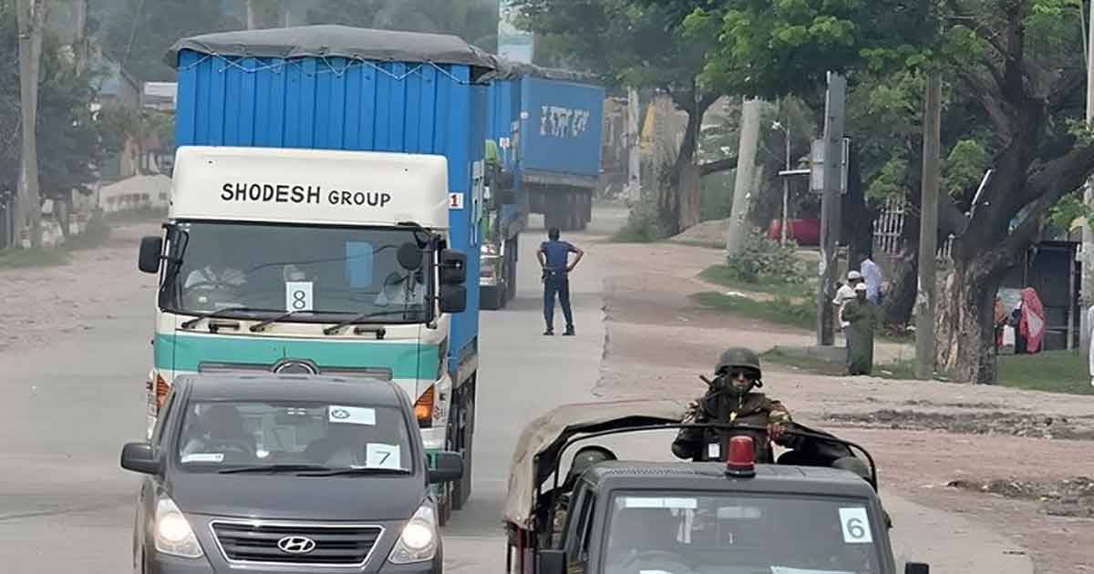কঠোর নিরাপত্তায় রূপপুর পৌঁছল দ্বিতীয় ইউনিটের ইউরেনিয়াম