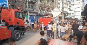 গাজীপুর পোশাক কারখানার আগুন নিয়ন্ত্রণে