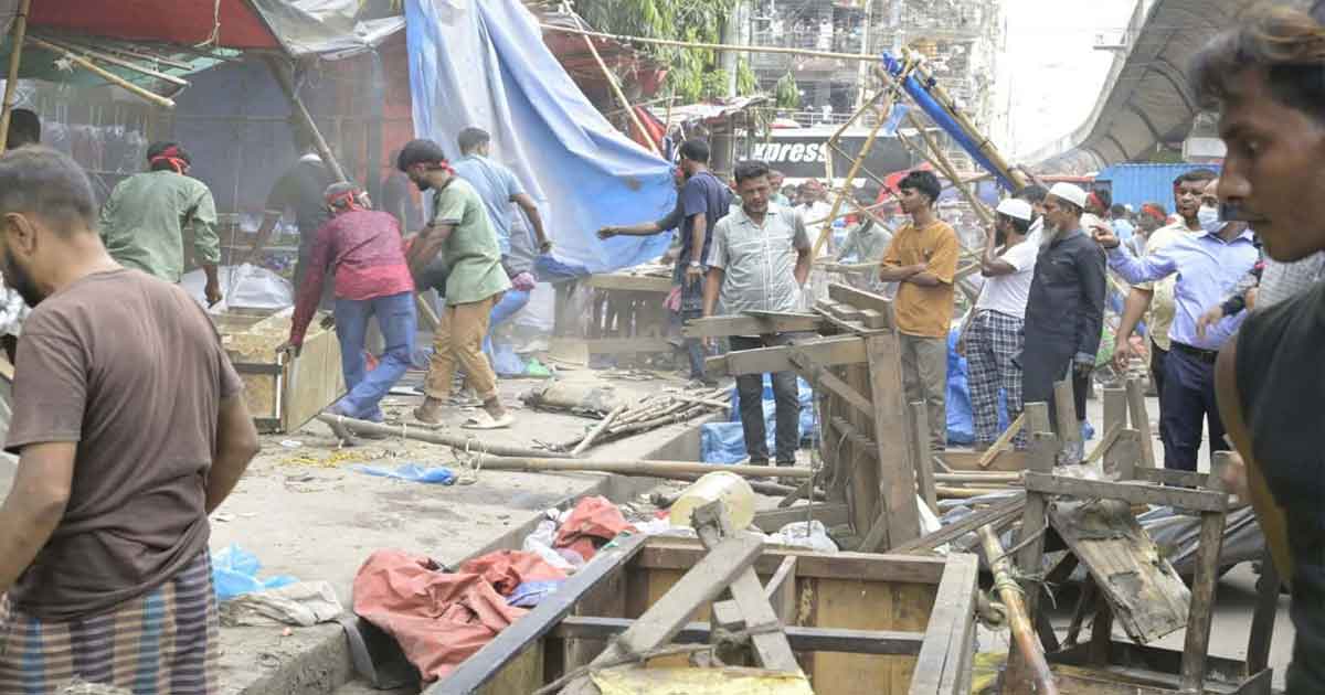 গুলিস্তানে শতাধিক অবৈধ অবকাঠামো উচ্ছেদ, ছবিঃ সংগৃহীত 