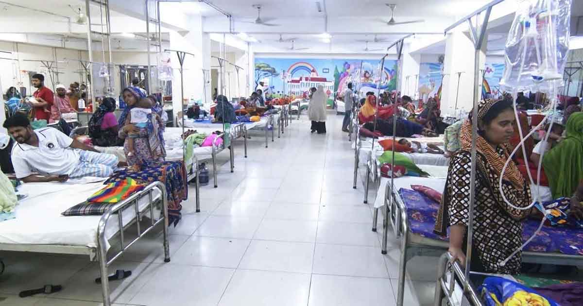 হাসপাতালে হাম আক্রান্ত শিশু, ছবিঃ সংগৃহীত 