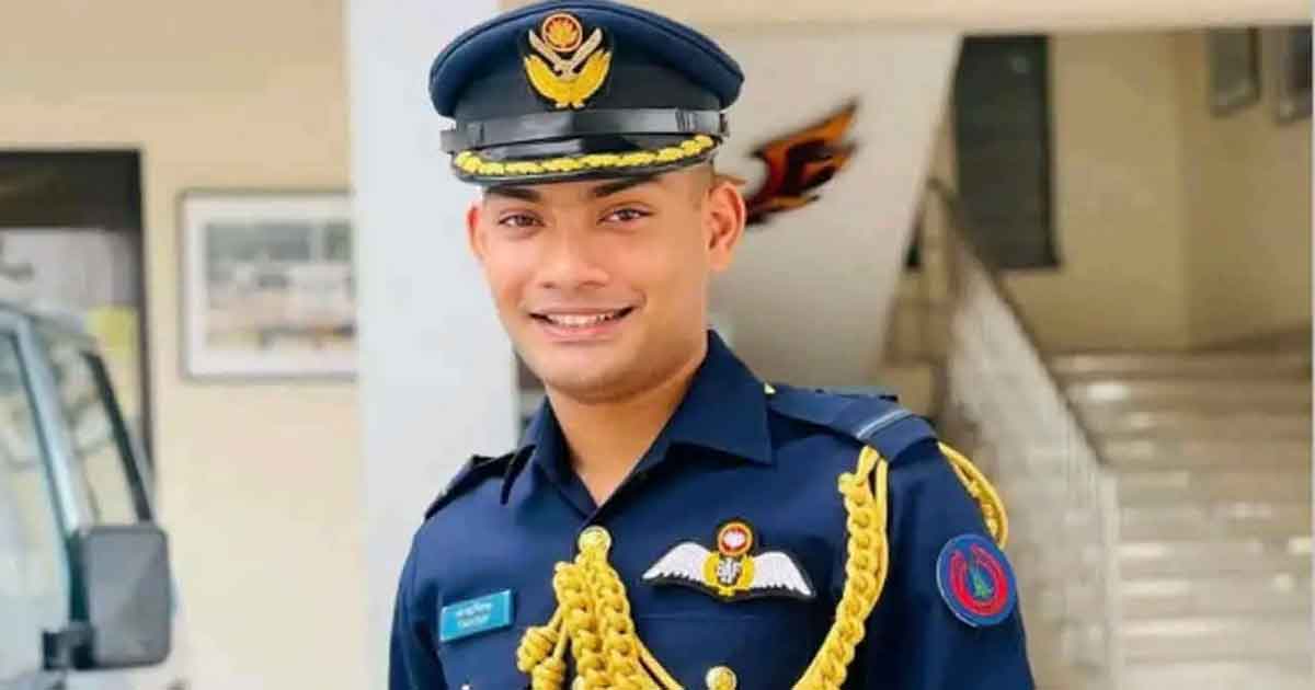 বিমান বাহিনীর সাবেক ফ্লাইট লেফটেন্যান্ট তাহসিফ সৌরি, ছবিঃ সংগৃহীত