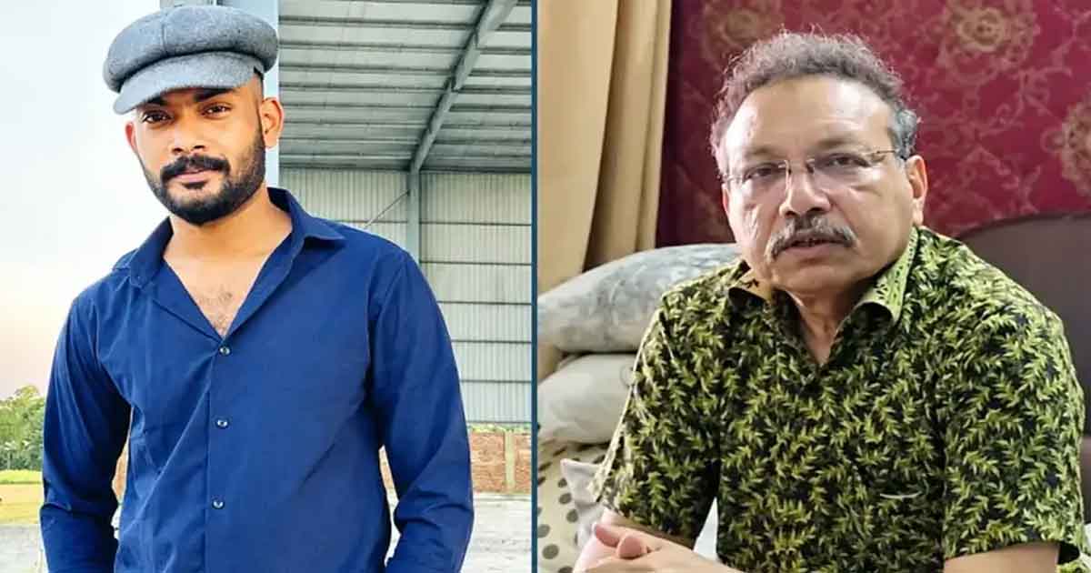 কেএম তাহসিফ সাউরি ও তার বাবা একেএম এনায়েতুল করিম, ছবিঃ সংগৃহীত